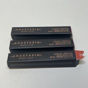 Lot x3 Anastasia Beveryl Hills Travel Size Lip Lot Crush Liquid Lipstick